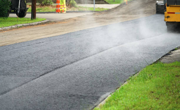 Permeable Paver Driveway in Dulles Town Center, VA